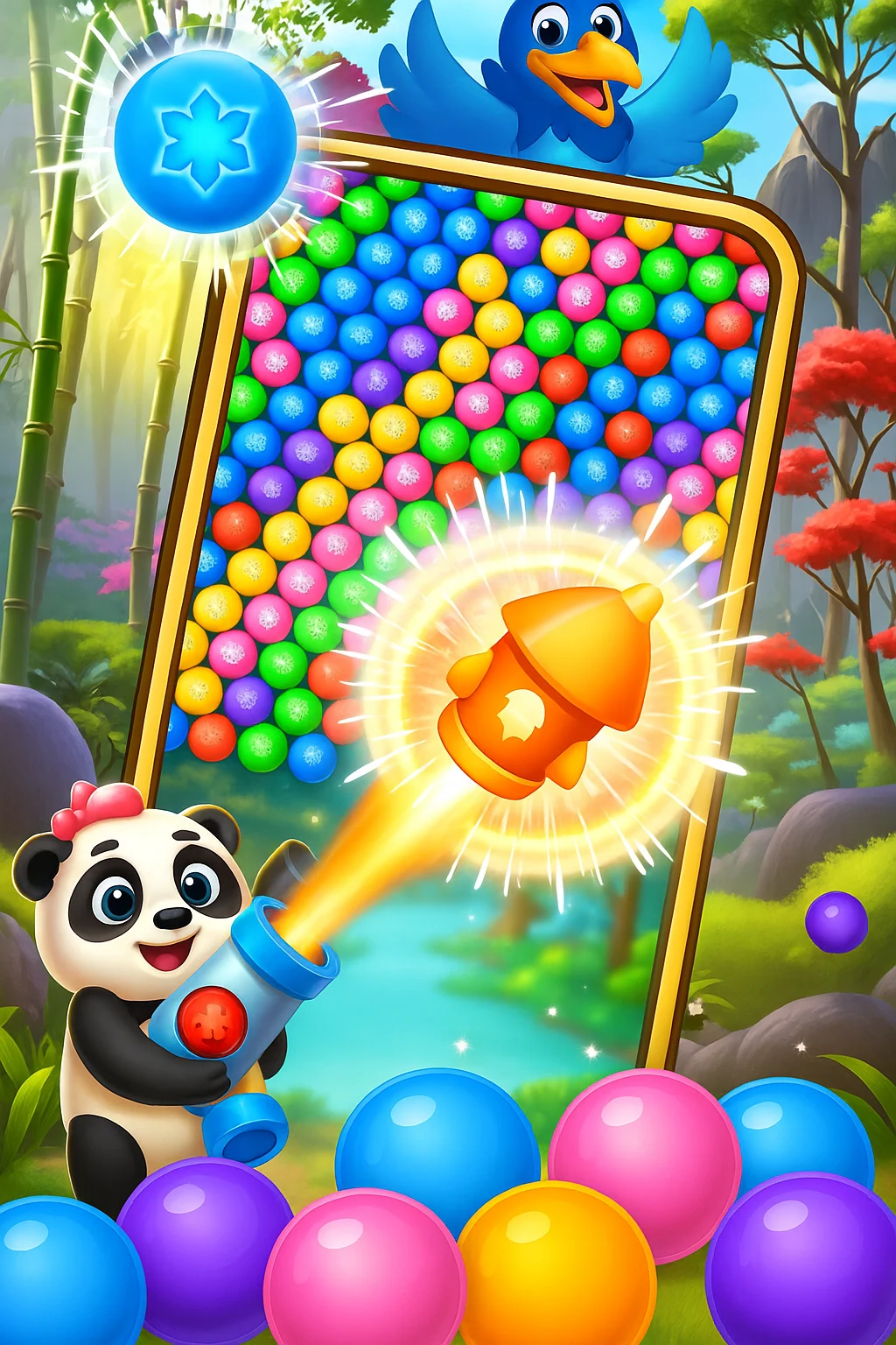 Panda World : Bubble Shooter screenshot