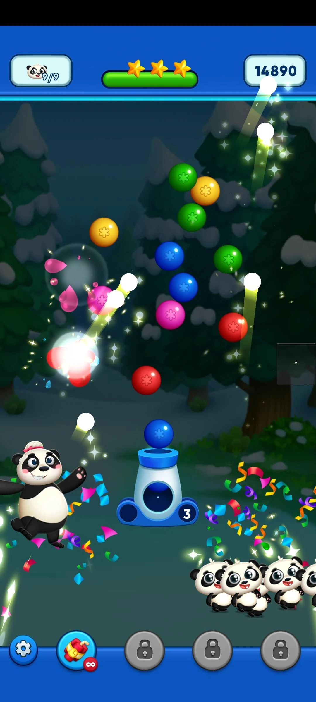 Panda World : Bubble Shooter screenshot
